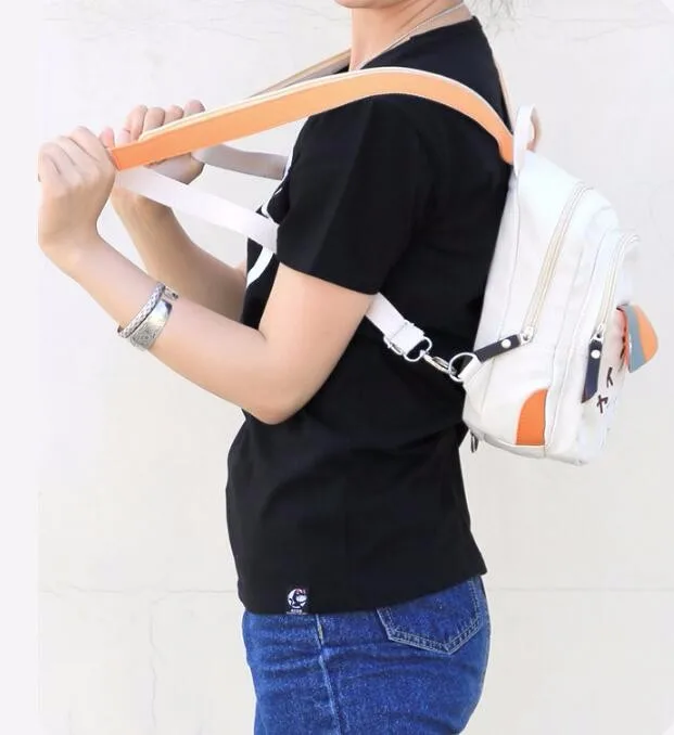 1 piece Anime Manga Natsume Yuujinchou Backpack Canvas Shoulders Bag Children Schoolbags Unisex Canvas Anime Travel Bag
