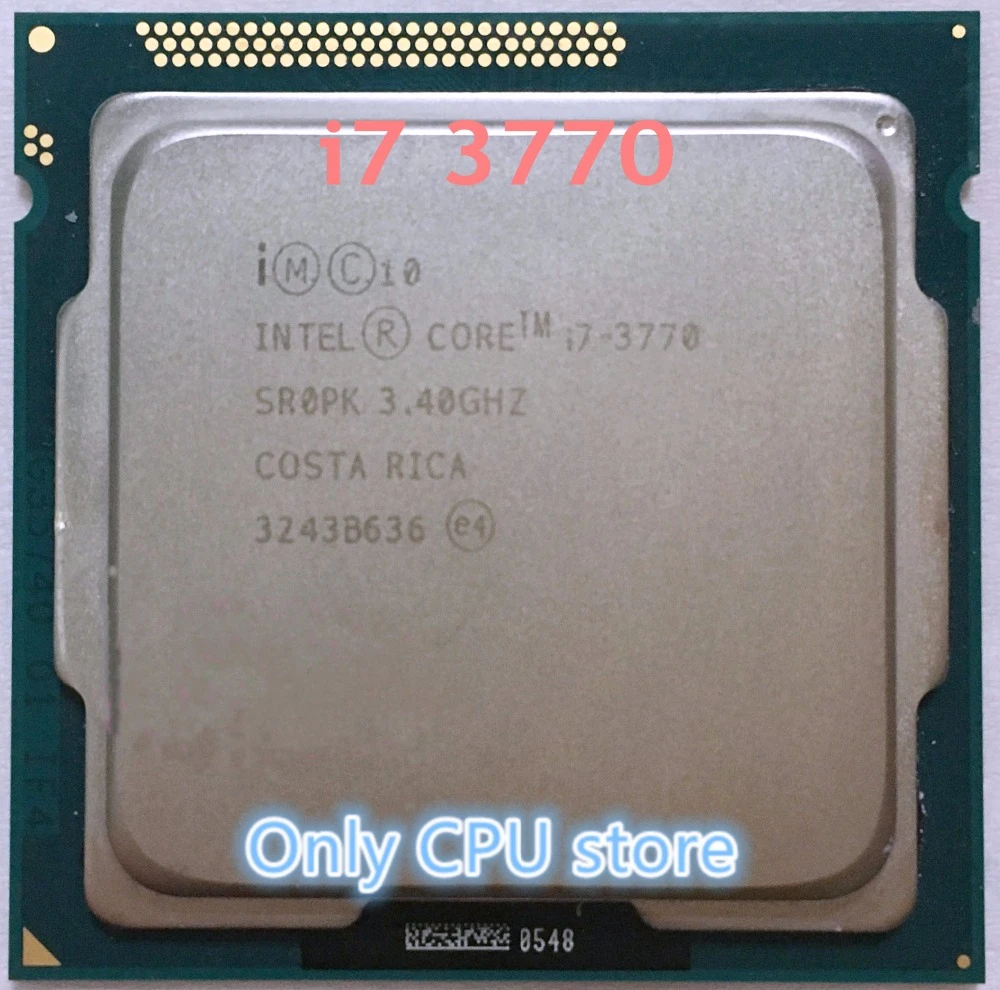 Intel Core I7 3770 3.4ghz Sr0pk Quad-core Lga 1155 Cpu Processor - Cpus - AliExpress Intel Core I7 3770 3.4ghz Sr0pk Quad-core Lga 1155 Cpu Processor - Cpus - AliExpress