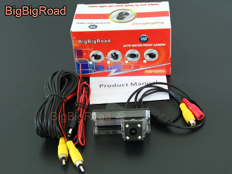BigBigRoad Car Rear View Reverse Backup Parking Camera For Lexus LX 470 LX470 JC100 GX 470 GX470 JC200 night vision Waterproof (12)