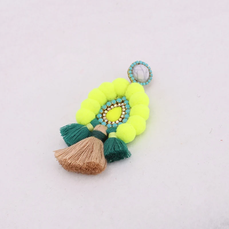 bohemian pendientes tassel earrings for women statement long earrings oorbellen
