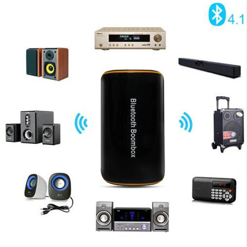 Dehyaton B2 беспроводной Bluetooth приемник BT 4 1 аудио Музыкальная шкатулка с микрофоном 3 5