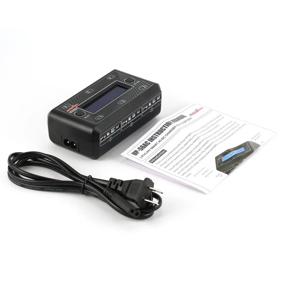 

Ultra Power UP-S6 3.7 v LiPo / LiHV Battery Charger MICRO MX JST mCPX USB Charging Port LCD Display For RC Drone Quadcopter