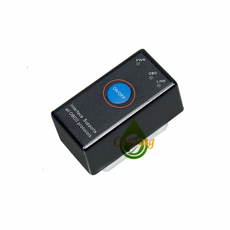 Новый PIC18F25K80 чип ELM327 V1.5 Bluetooth ELM 327 с на/OFF Мощность переключатель OBD2 код сканер