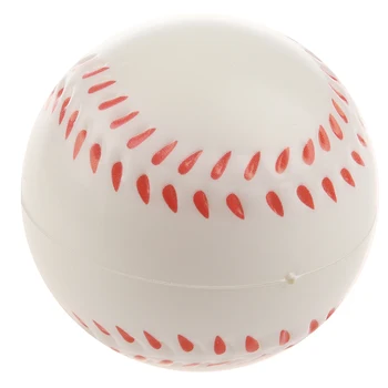 

White Baseball Stress Ball