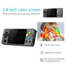 Video Game Games Screen by 2.7 Thumbs Mini Handheld Palm Palm Console of Nostalgic Children Game Console de Jogos Portátil Gift