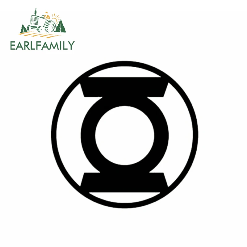 

EARLFAMILY 13cm x 13cm Green Lantern Avengers Marvel Vinyl Decal Car Truck Decal Sticker Window Bumper Decoration Black/Silver