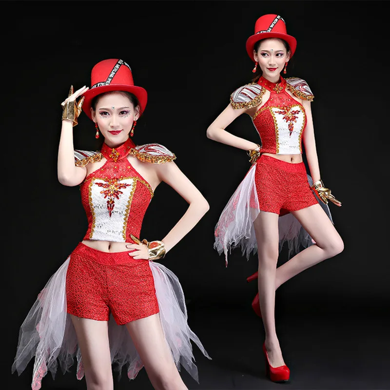Sequin Square Dance Wear for Women Modern Dance Dress Ballroom Dancing  Clothes Latin Costume Adult Stage Costumes - AliExpress