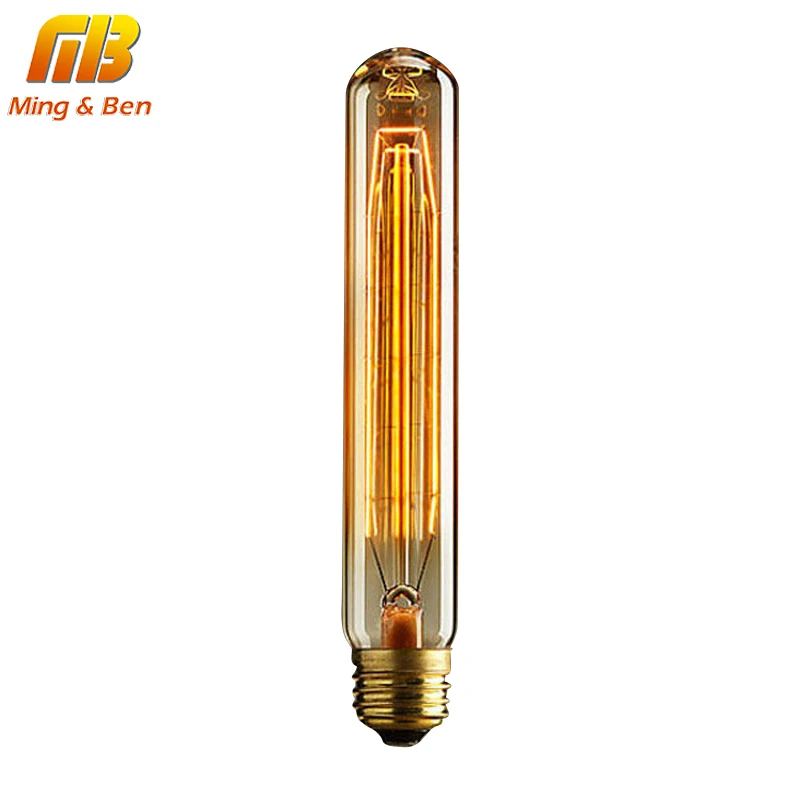 [MingBen] Vintage Edison Bulbs E27 220V T185 Incandescent Bulbs 40W Filament Retro Edison Light For Pendant Lamp Decoration