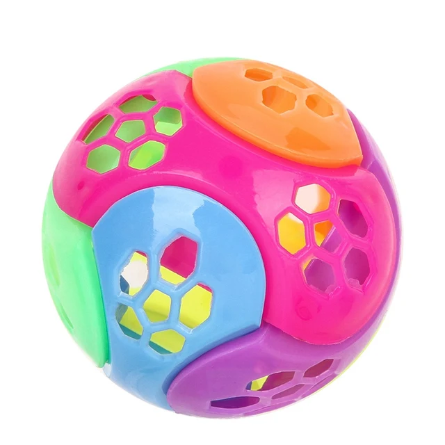 2 Pcs DIY Assembly Mini Jigsaw Plastic 3d Puzzle Intellectual Ball