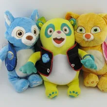 Специальный агент OSO WOLFIE DOTTY плюшевые игрушки куклы 1" набор из 3