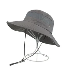 Сетчатая дышащая однотонная Солнцезащитная Рыбацкая шляпа, кепки для бассейна, летняя мужская и женская солнцезащитная Кепка, солнцезащитный козырек