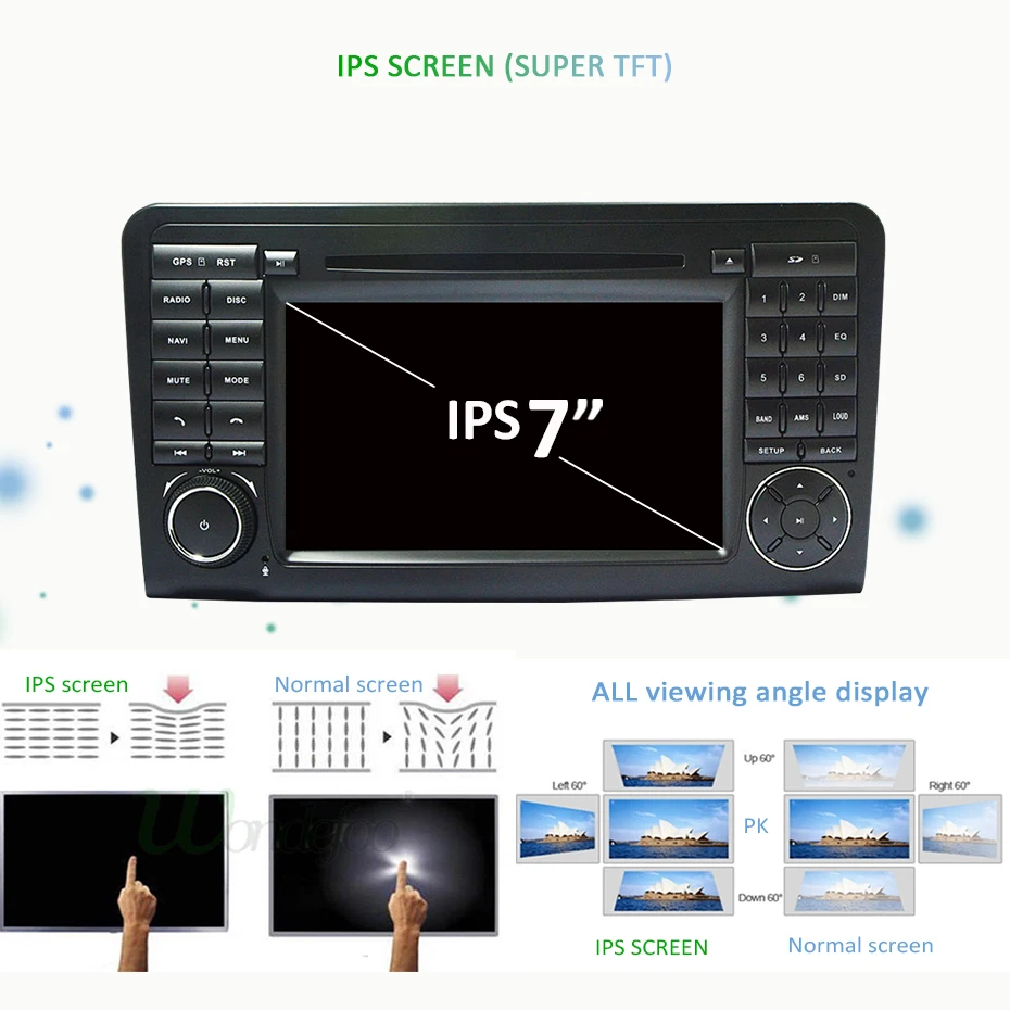 Clearance Android 9.0 4G 64G CAR DVD PLAYER For Mercedes Benz CLASS  GL500 W164 X164 ML350 ML300 ML320 ML280 GL350 GL450 radio navigation 4