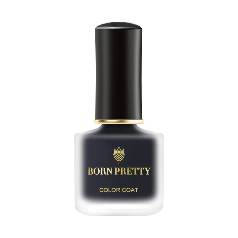 BORN PRETTY Matte Top Coat 6ml Oil-based High Texture Nail Polish Nail Art Manicure Care Varnish Manicure Supplies