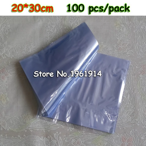 12x18cm 200pcs Pvc Heat Shrink Bags Packaging Film 12x18cm 200pcs Pvc Heat Shrink Bags