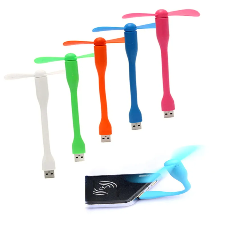 Гибкий USB мини вентилятор для всех источников питания креативный ВЫХОД ПК
