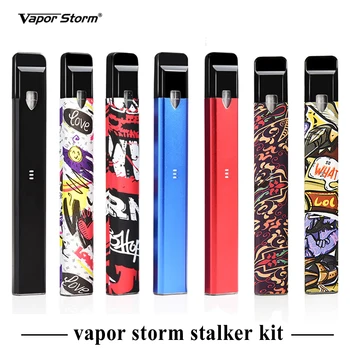 

Original Vapor Storm Stalker Starter Kit vape pen with Refillable 1.8ml Cartridge 400mah battery electronic cigarette vaporizer