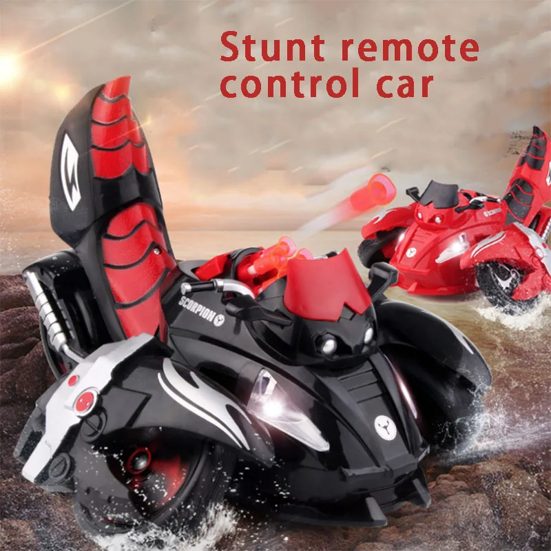 

Remote Control Deformation Scorpion Konjac God of War Launch Bullets Rechargeable Stunt Deformation Car
