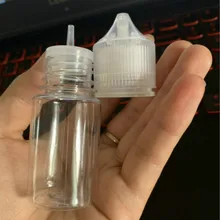 Пластиковая емкость для жидкости, пустая пипетка, бутылочки с иглой, 30 мл, прозрачные цветные бутылки с копами, смешанные цвета