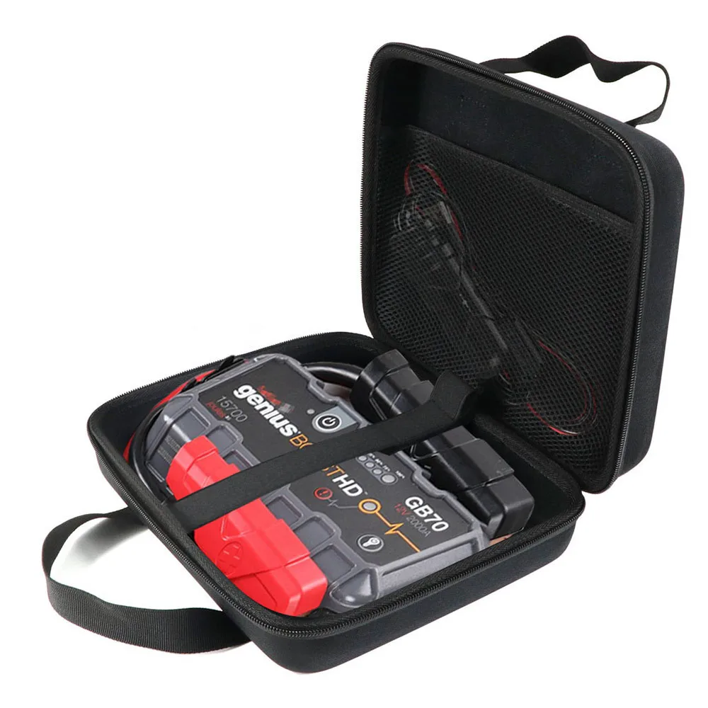 

2019 Newest EVA Carrying Bag Cover Protection Box Case For Noco Genius Boost HD GB70 2000 Amp 12V UltraSafe Lithium Jump Starter