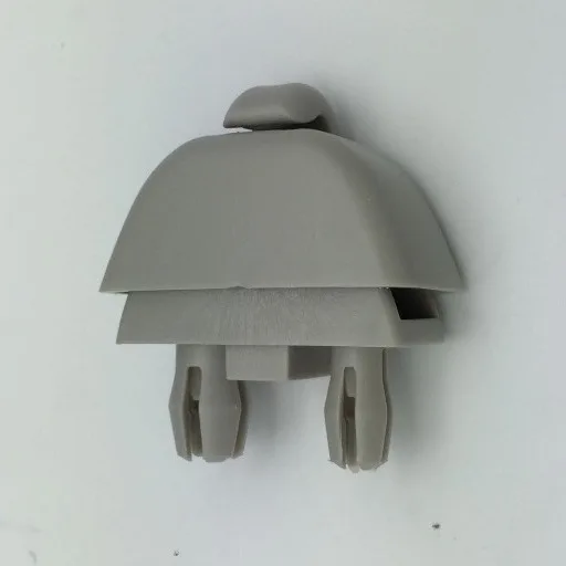 2 pieces for VW Passat Polo Skoda Rapid Seat Gray Sun Visor Clip Grey