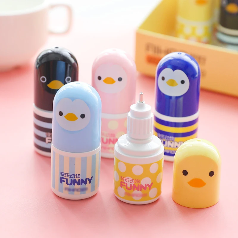 1 шт. пластиковая корректирующая жидкая Корректирующая лента Kawaii креативная