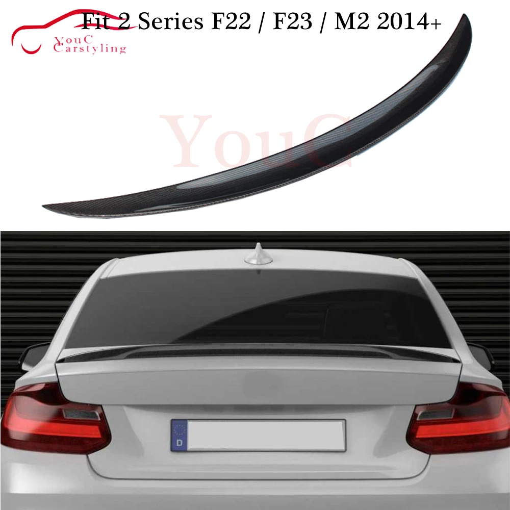 PERFORMANCE STYLE CARBON FIBER TRUNK LID SPOILER FOR 2014-2018 BMW F22 2 SERIES