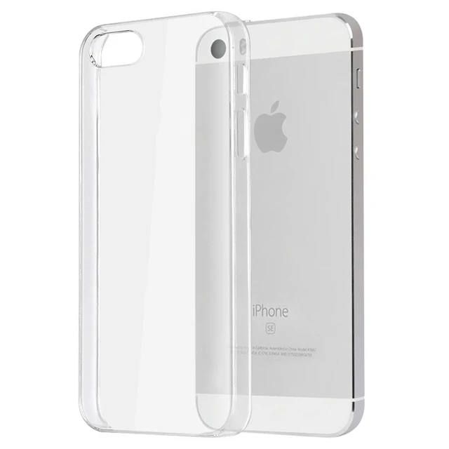 For Iphone Se Ultra Thin Transparent Dirt-resistant Plastic Clear