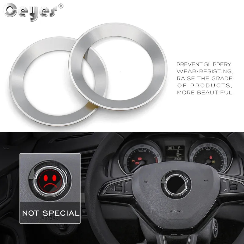 Car steering wheel decoration circle ring sticker for BMW (24)