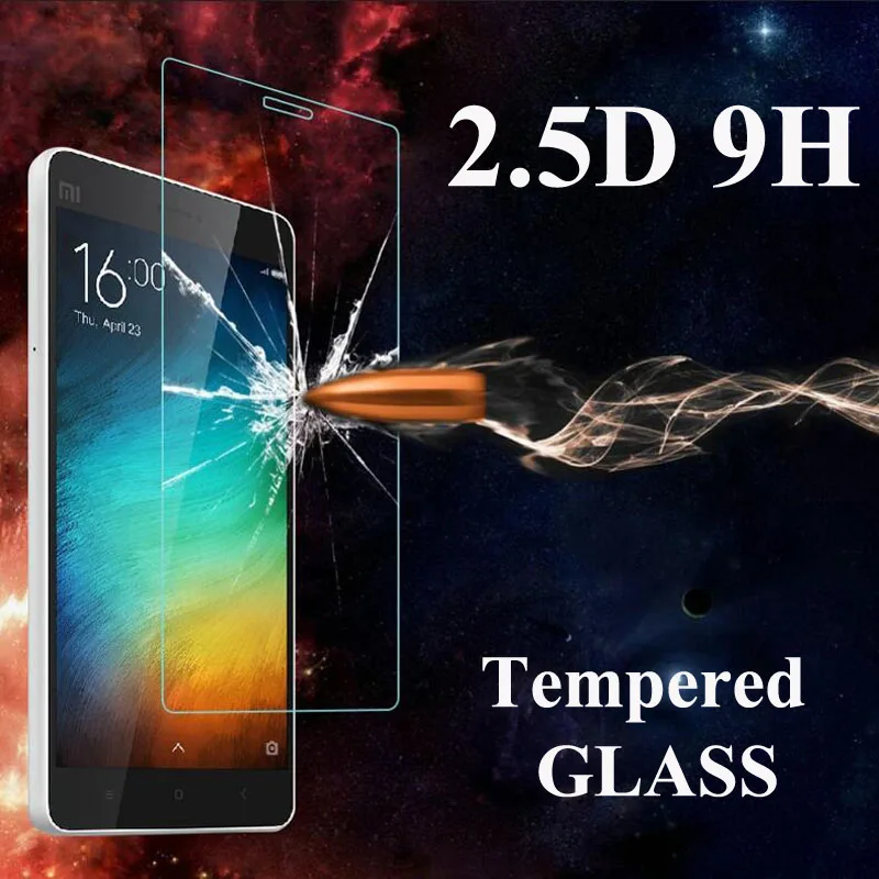 

2.5D 9H Tempered Glass Screen Protector For Xiaomi Redmi 6A S2 Note 3 Pro 3S 3 S 3X 4A Mi4i Mi4C Mi5 Mi4 Mi 5X Clear Cover Film