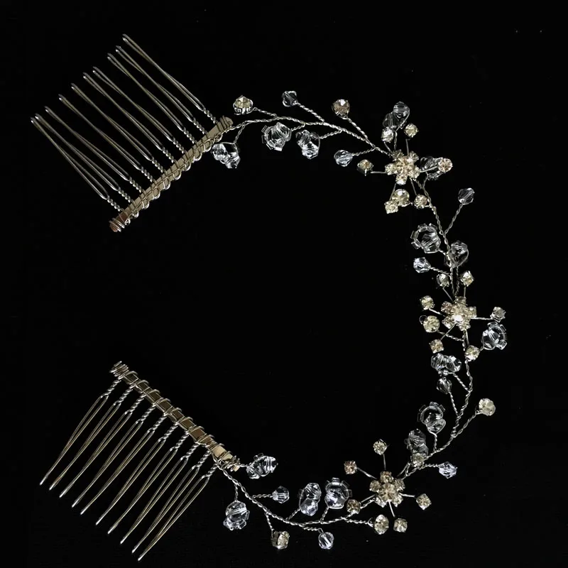 White K hair comb