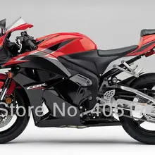 Последние обтекатели комплект для F5 CBR600RR 2009 2010 2011 2012 Красный Черный ABS мотоцикл Обтекатели(литье под давлением