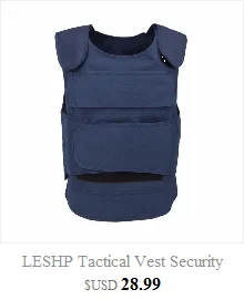 LESHP Tactical Vest Security Guard Vest Stab-Resistant Vest CS Field Genuine Protection Clothing For Men Women No Anti-Cut Liner