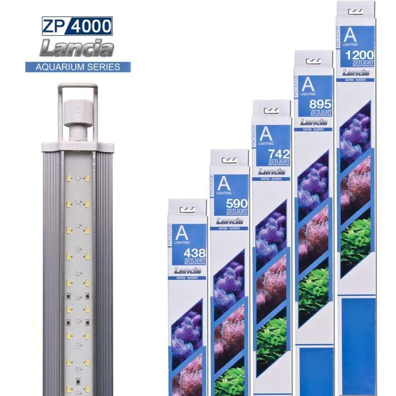 Zetlight Lancia LED освещение для пресной воды морской аквариум Coralline лампа ZP 4000 полный