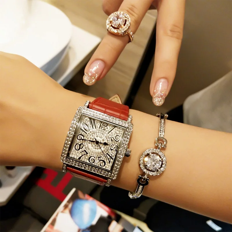Модные повседневные женские часы с кожаным ремешком, наручные часы для женщин, женские кварцевые часы, Montre Femme Reloj Mujer