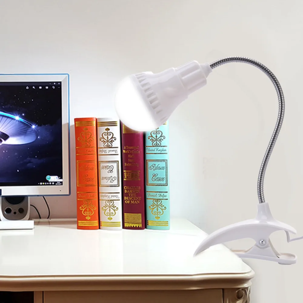 Book Night Light Kindle USB LED Flexible Small Folding USB Desk Lamp