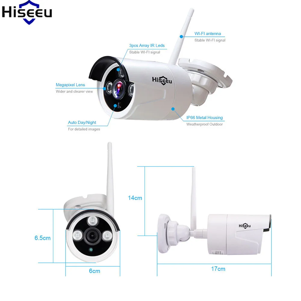1080 P 4ch Беспроводной NVR CCTV Системы Wi-Fi 2.0mp ИК Открытый Пуля P2P IP Камера Водонепроницаемый безопасности Товары теле- и видеонаблюдения комплект 41
