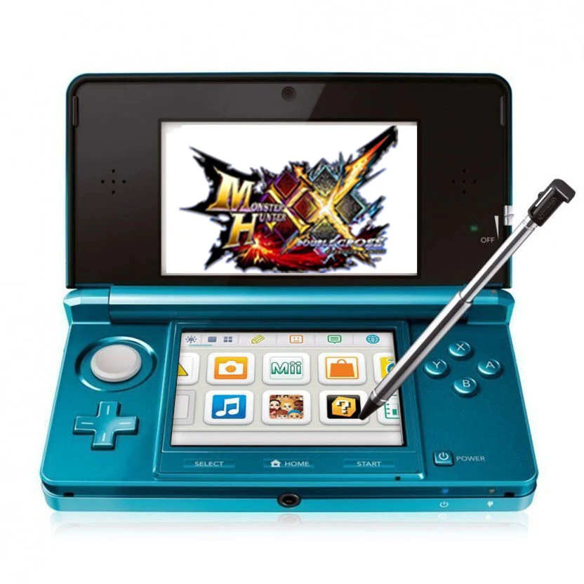 Handheld Game 3.5 inch Touch Screen LCD displays Cross Keypad System Console Bundle Charger & Stylus for Nintendo 3DS