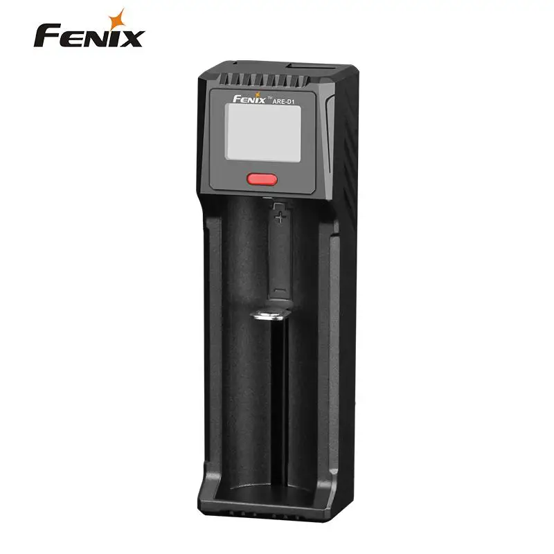 

Fenix ARE-D1 Battery charger compatible with Li-ion and Ni-MH/Ni-Cd batteries Micro USB charging and USB discharging function