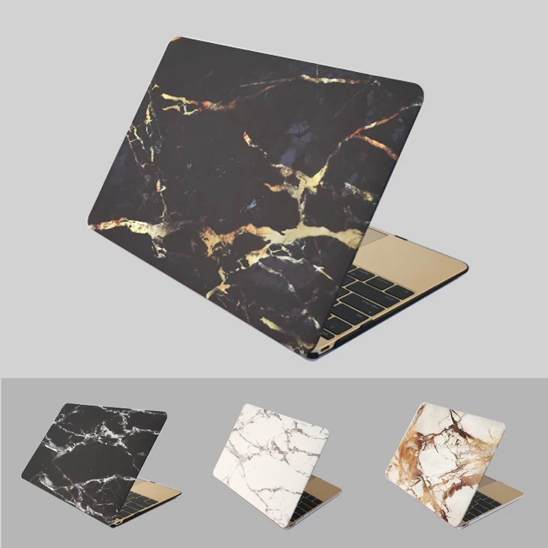 Marble Texture Case For Apple Macbook Air Pro Retina 11 13 15 Inch laptop bag case For Macbook pro 13 Protective Cover Skin Case
