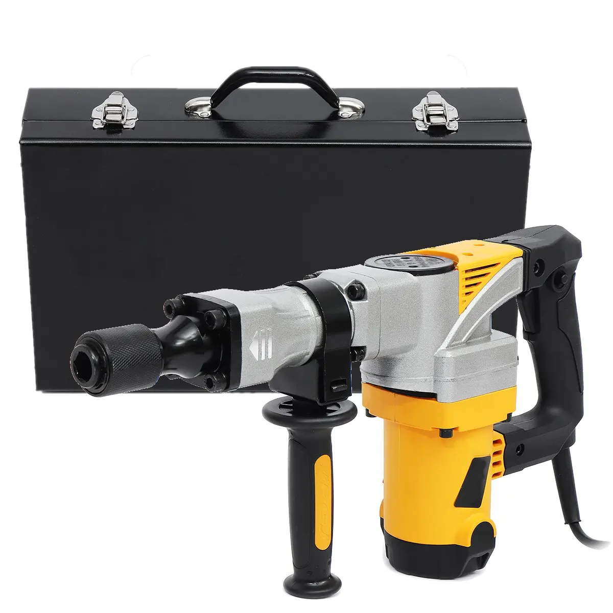 

Professional Electric Demolition Hammer 2300W 220V Impact Concrete Drill Breaker Slotting Machine Industrial Power Tools