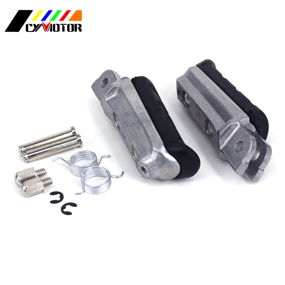 Передние Подножки для мотоцикла подножки HONDA XL CB VT VTR NT CBF CBR NTV VFR 125 250 400 500 600 650 750 800