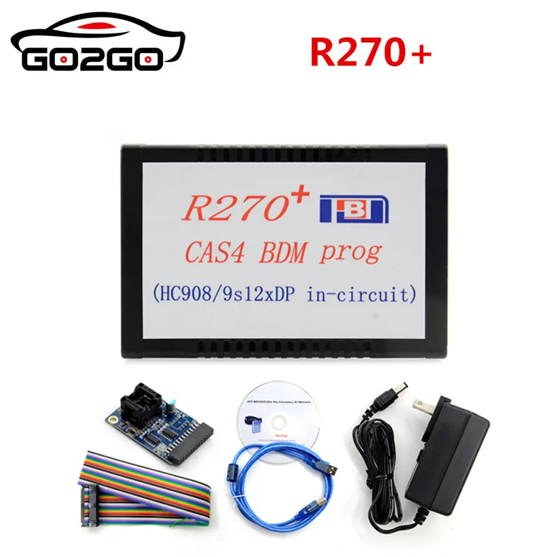 

Hot Sale R270+ V1.20 Auto CAS4 BDM Programmer R270 CAS4 BDM Programmer Professional for bmw key prog free shipping