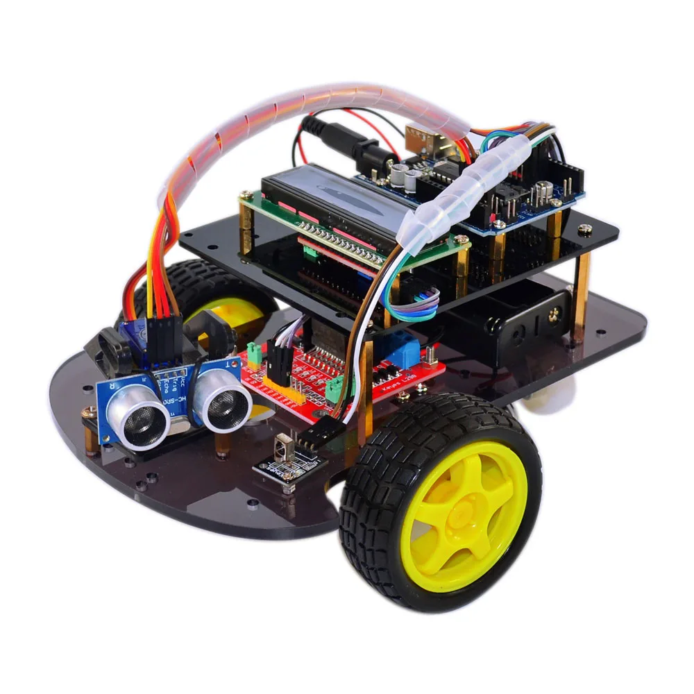 DIY Smart robot car kit including UNO R3 and Robot Chassis kit for arduinos starter