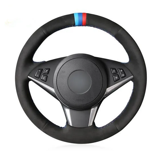 Черный чехол из натуральной кожи для BMW E60 530d 545i 550i E61 Touring 2005 2009 E63 E64 630i 645Ci 650i