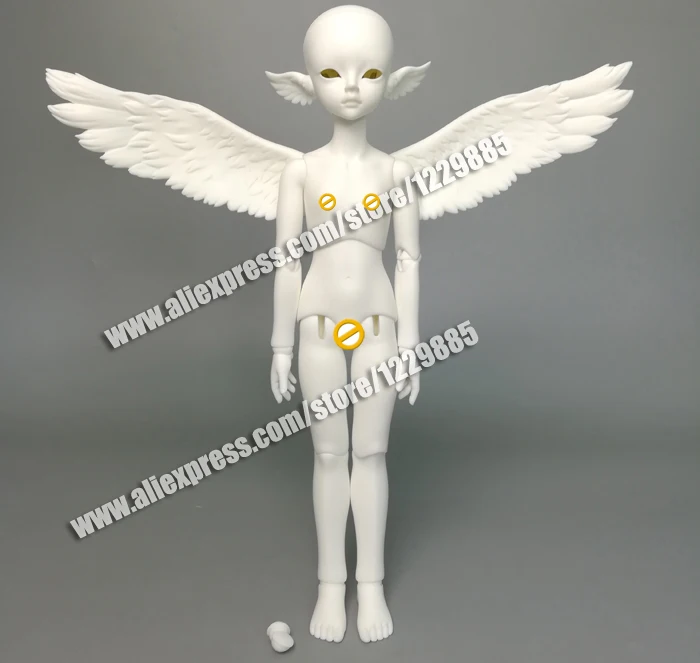 HeHeBJD 1/4 Фантастическая кукла Tuff& Sueve-Messenger of Heaven free eyes съемные уши и крылья Горячая bjd