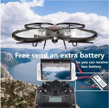 Extra battery New Fixed Dual control WIFI FPV U818A U919A Rc Drone HD camera 6-Axis Gyro RC Helicopter Quadcopter vs X5SW X8HG