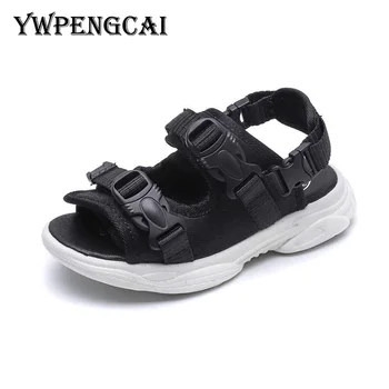 

YWPENGCAI 2020 Summer Kids Breathable Beach Shoes Buckles Boys Sandals Size 26-36 Children Sandals Open Toe Girls Sandals