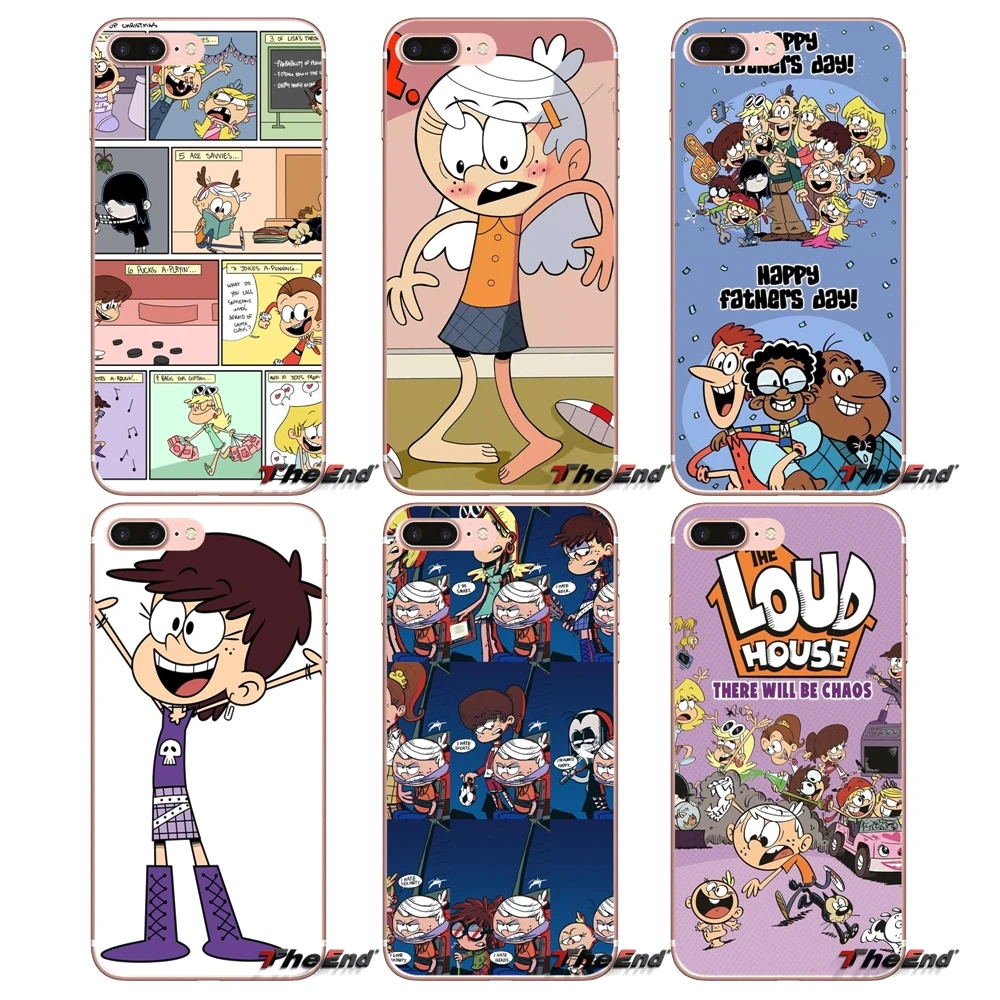 

The Loud House Season Accessories Phone Cases For Huawei G7 G8 P7 P8 P9 Lite Honor 4C 5X 5C 6X Mate 7 8 9 Y3 Y5 Y6 II 2 Pro 2017