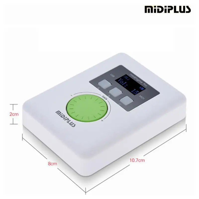 MIDIPLUS мини двигатель pro серии Портативный миди звуковой генератор Midi интерфейс