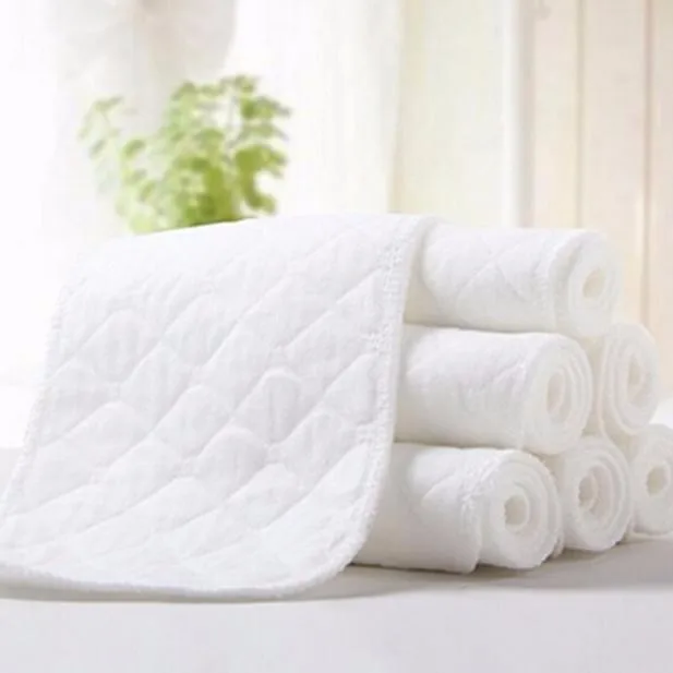 

5PCS Baby Diapers Bamboo Eco Cotton Disposable Diapers Nappy Baby drop shipping